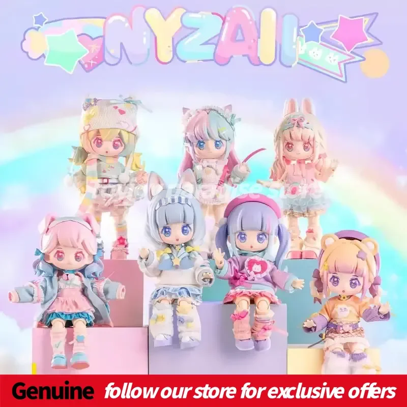 

New Genuine Nyzaii Sweet Imagination Series 1/12 Bjd Dolls Cute Desktop Decoration Collections Figure Mystery Box As Gifts