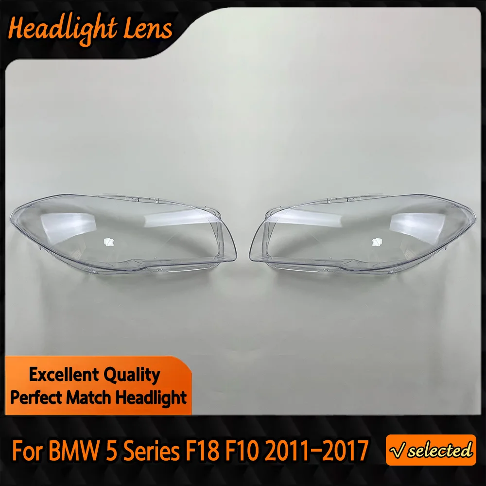 

For BMW 5 Series F18 F10 520 525 535 530 2011 - 2017 Headlamp Cover Headlight Shell Lens Plexiglass Replace Original Lampshade