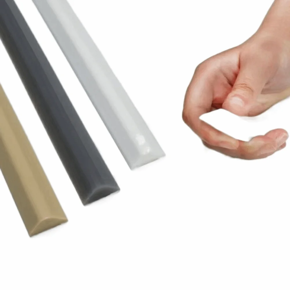 Siliconenmateriaal Zelfklevende waterstopper Opvouwbaar ontwerp Waterdichte afdichting Buigbare siliconenbarrière Zelfklevende achterkant
