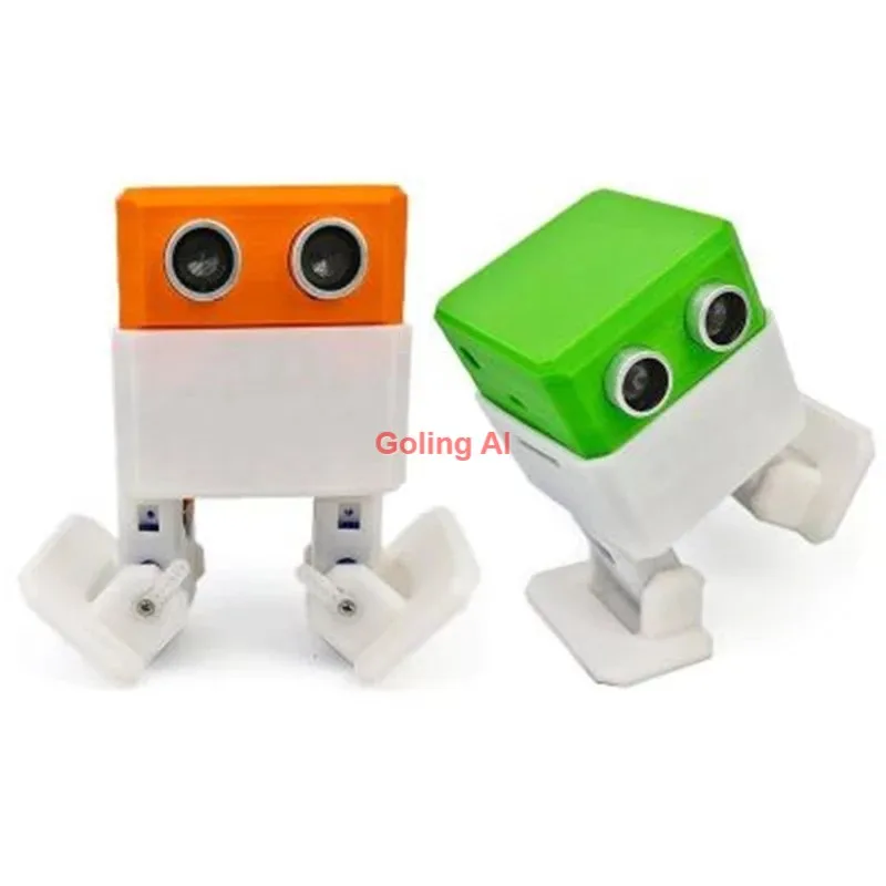 STEM 3D-geprinte OTTO humanoïde robot open source code dans obstakelvermijding volgrobot voor Arduino programmeerbare DIY-kit