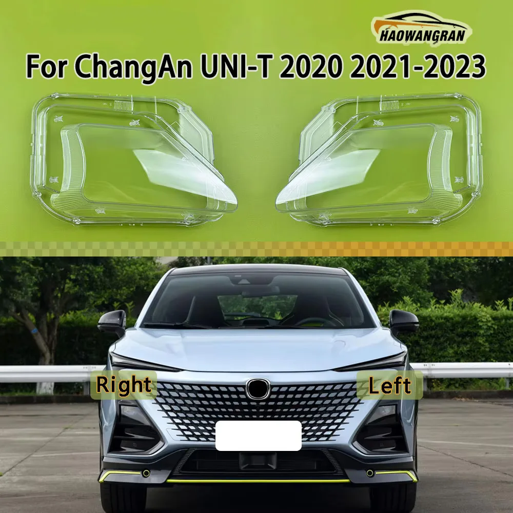 

For ChangAn UNI-T 2020 2021 2022 2023 Car Front Headlight Cover Glass Lens Shell Case Head Light Lampshade Plexiglass lamp shell