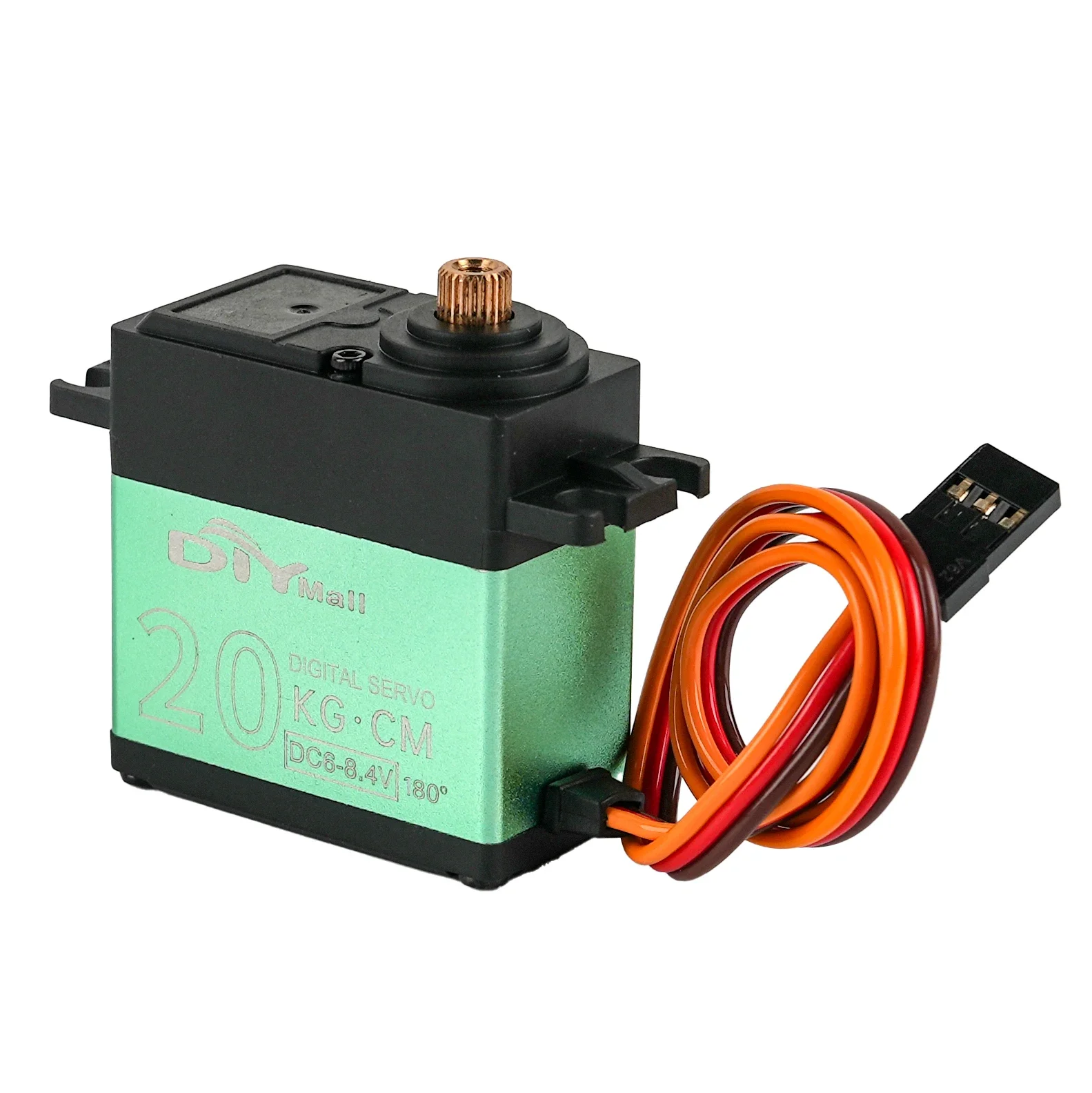 Servo numérique TD-8820MG 20kg.cm 90/180/270/360 Résistant 4.8-8.4V Moteur Metal Gear Couple élevé RC Servo pour Robot Voiture Avion DIY