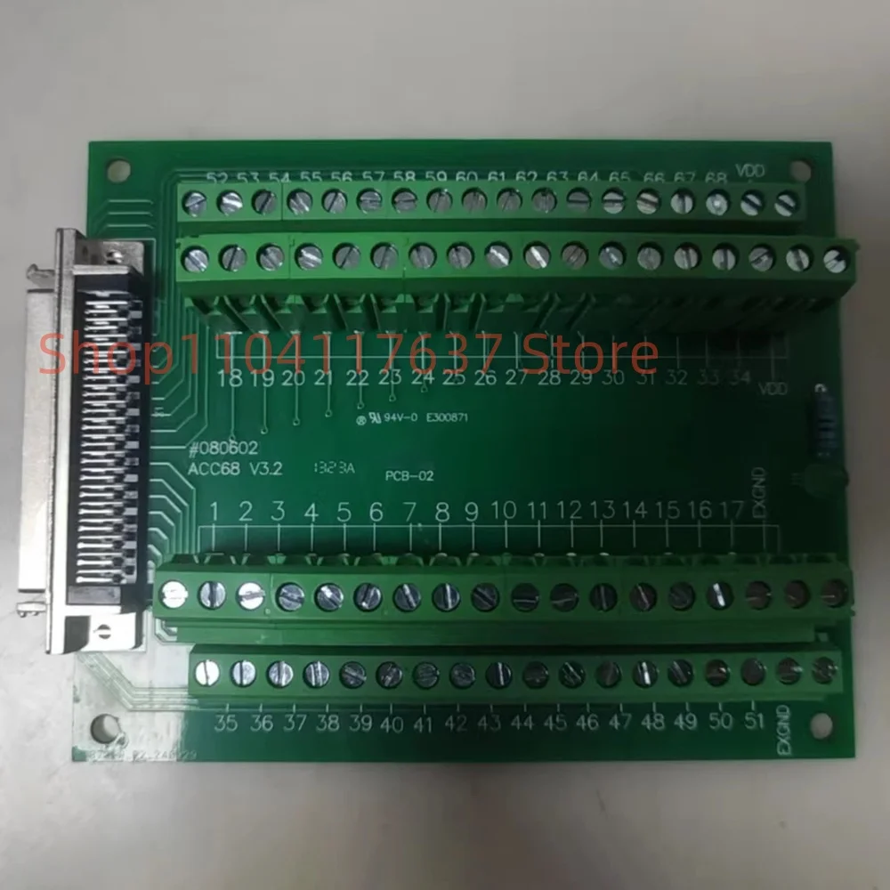 Für Leadtech Motion Control Card Terminal Board ACC68C ACC104-EX