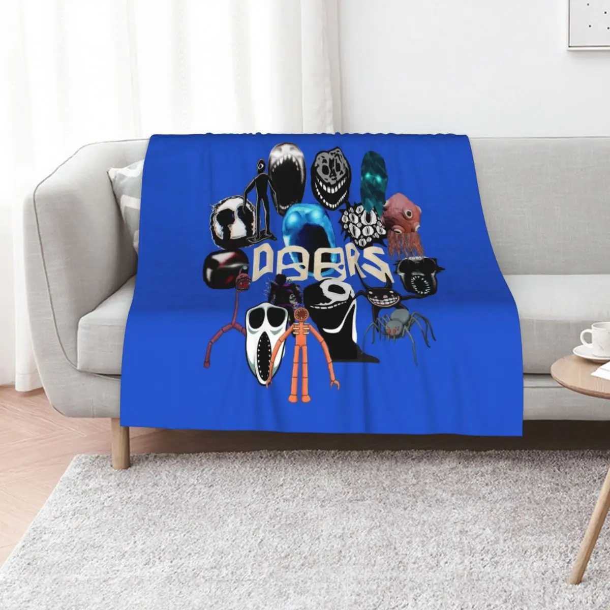 

Doors Entities Everywhere Throw Blanket Custom Stuffeds Sofas Large Blankets