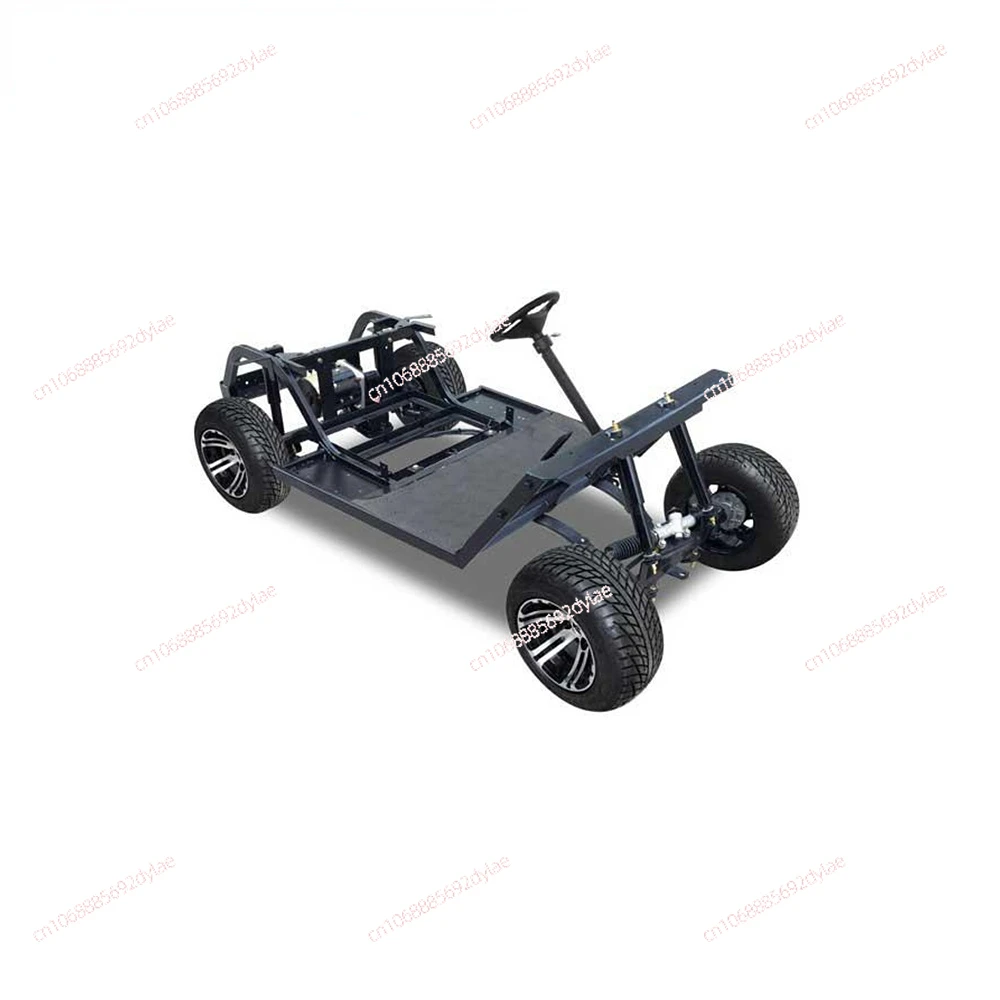 Electric Golf Cart Chassis or Frame with Sheet Metal Assembly