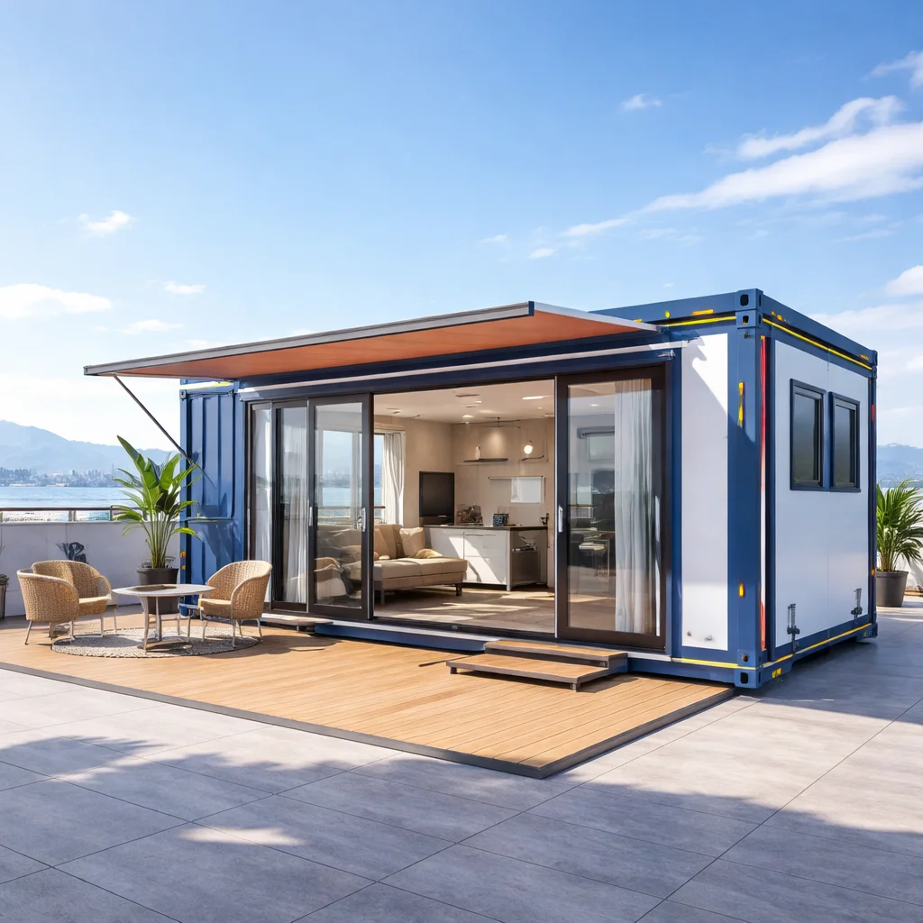 Customized Modular House Expandable Container House with 2 Bedroom Bathroom for Farm Resort Project Prefabricated House