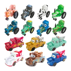 Disney Pixar Cars 1:55 Modeling Metal Children Toys Car Chewall Calf Tractor Alloy Racing Model Collectibles Kids Birthday Gifts