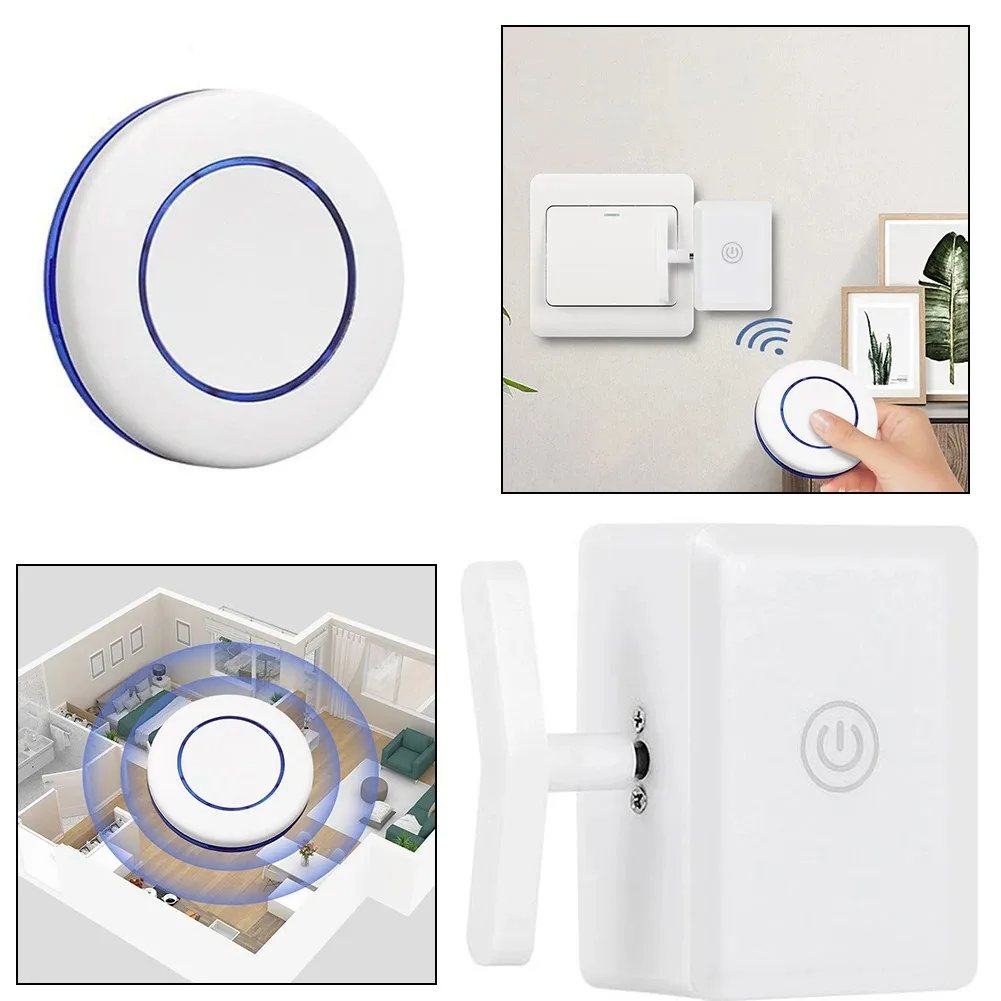 1 Set Wireless Remote Control Automatic Light Off Device, Lazy Switch Light Controller Wireless Smart Switch Light