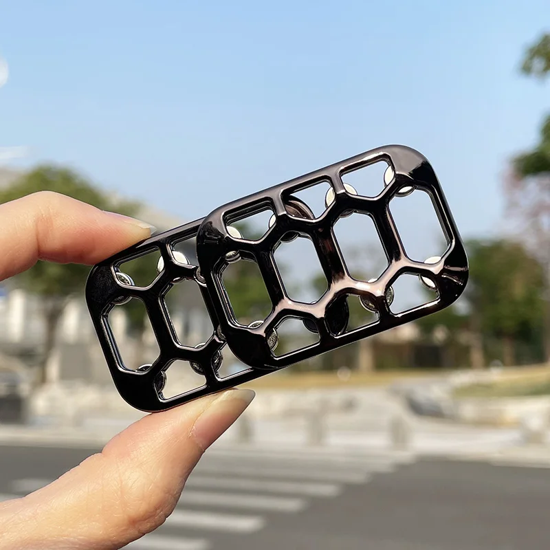 Uitgehold Onbeperkt Duwen Slider Zinklegering Magnetische Push Slider Fidget Speelgoed Office Desktop Decompressie Speelgoed ADHD Gereedschap