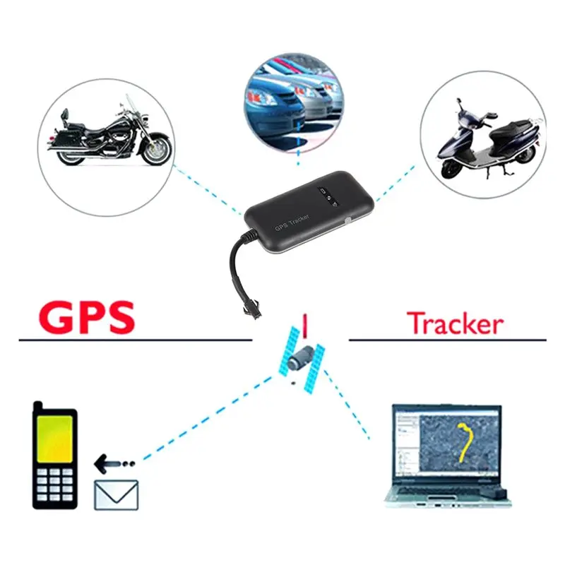 【RECOMENDAR】2X GT02A 12V-36V Mini في الوقت الحقيقي GPS/GSM/GPRS SMS Car GPS Tracker تحديد المواقع في الوقت الحقيقي يدعم رابط خرائط Google