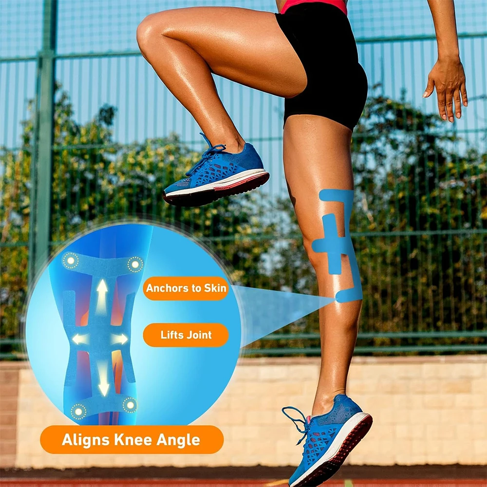 10-50Pcs Precut Knee Kinesiolo - Sports Taping Precut review and price