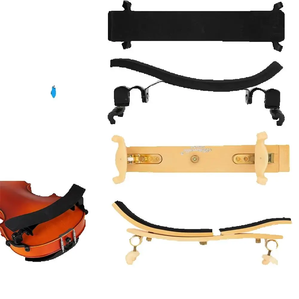 Astonvilla Violine Schulterstütze Verstellbar 3/4 4/4 Violine Kinnstütze Schulterstütze Zubehör für Saiteninstrumente