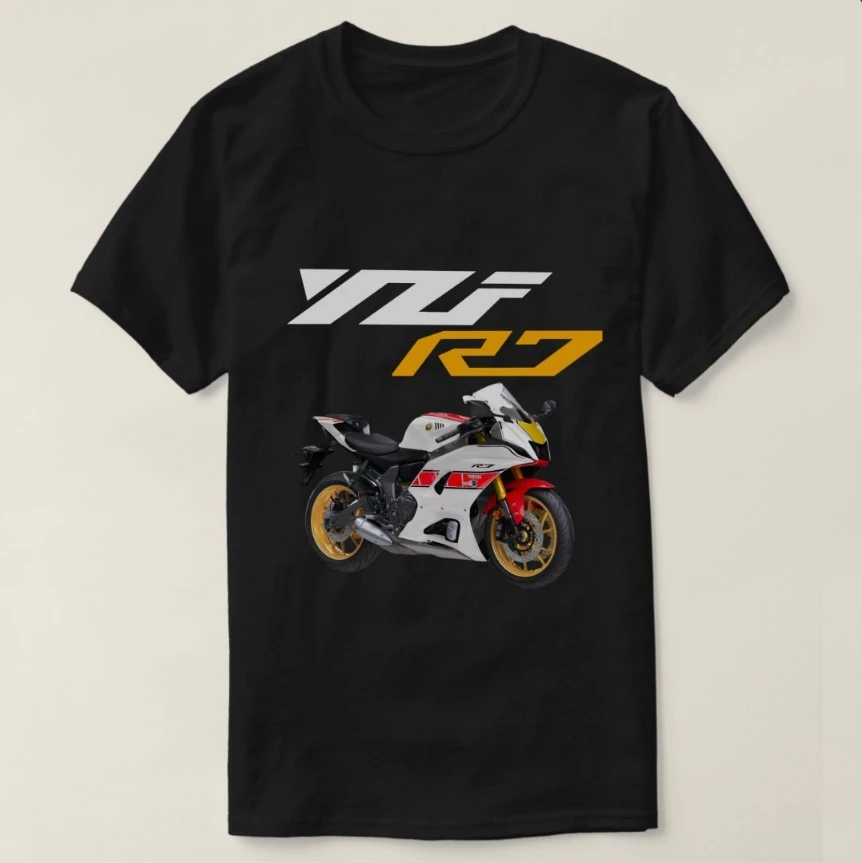 Classic Japan YZF-R7 Motorcyle T-Shirt 100% Cotton O-Neck Short Sleeve Summer Casual Mens T-shirt Size S-3XL