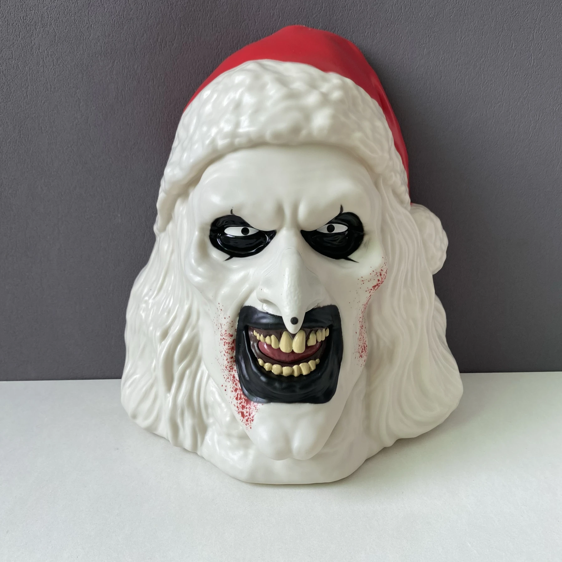 Terrifier 3 سلع فضفاضة أصلية (بدون صندوق) - قناع مهرج رعب لعيد الهالوين وعيد الميلاد وتمثال دلو للتخزين بدون صندوق #2