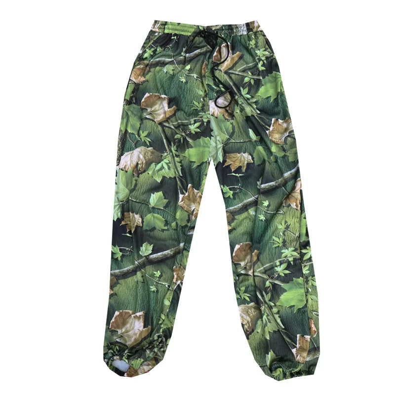 Outdoor Quick Dry Hunting Fishing Pants Men Summer Breathable Sun Protection Camouflage  Pants Work Trousers Overalls