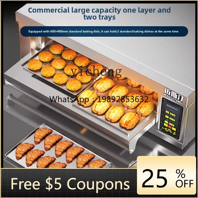 

electric oven commercial intelligent large capacity baking cake bread large baking equipment