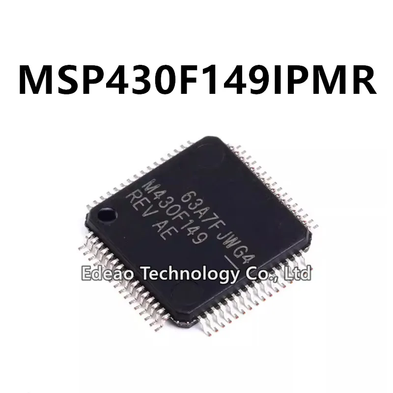 2~10Pcs/lot NEW MSP430F149IPMR LQFP-64 MSP430F149IP MSP430F149 SMD Marking:M430F149
