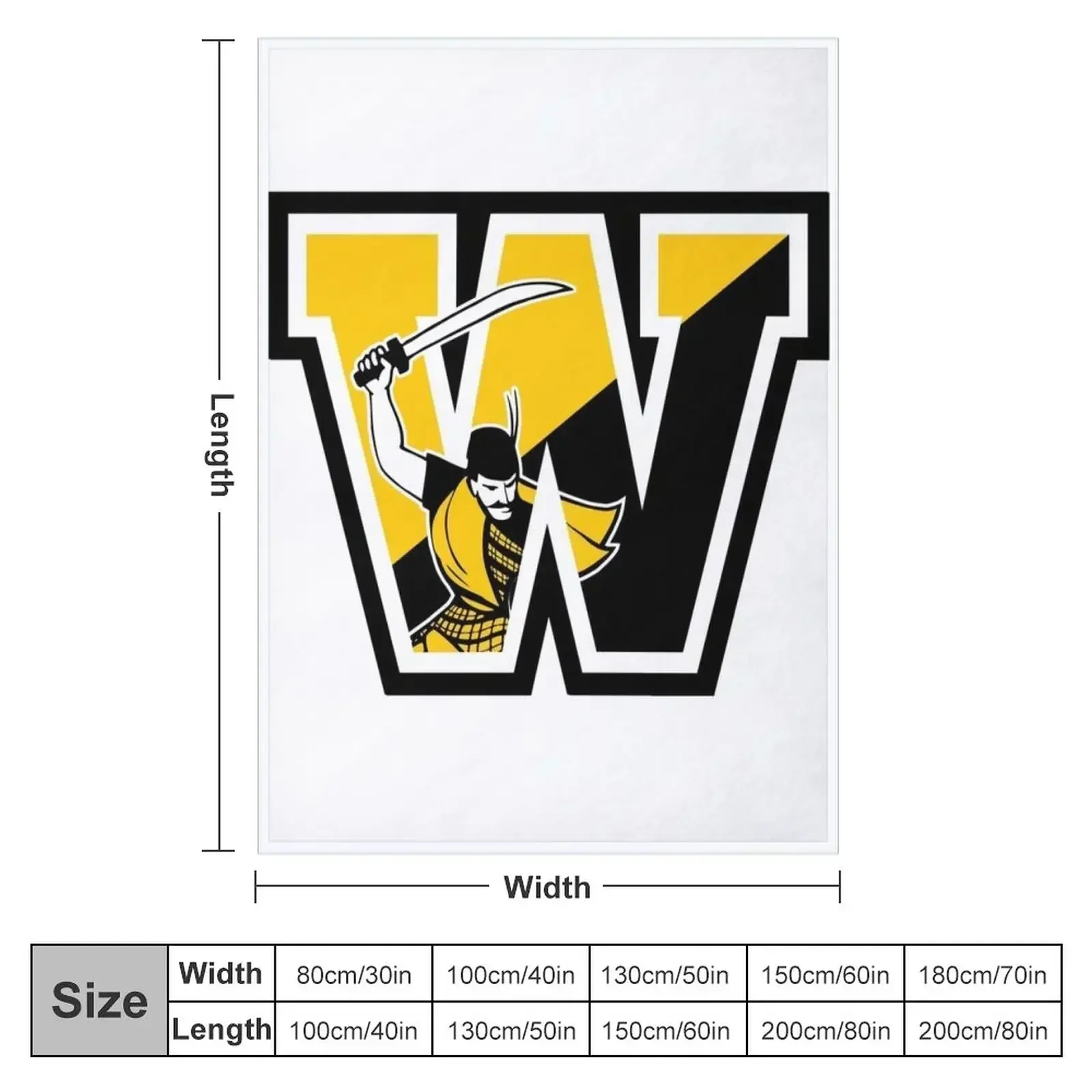The College of Wooster fighting scots Throw Blanket couch cozy soft plush fuzzy picnic outdoor blanket