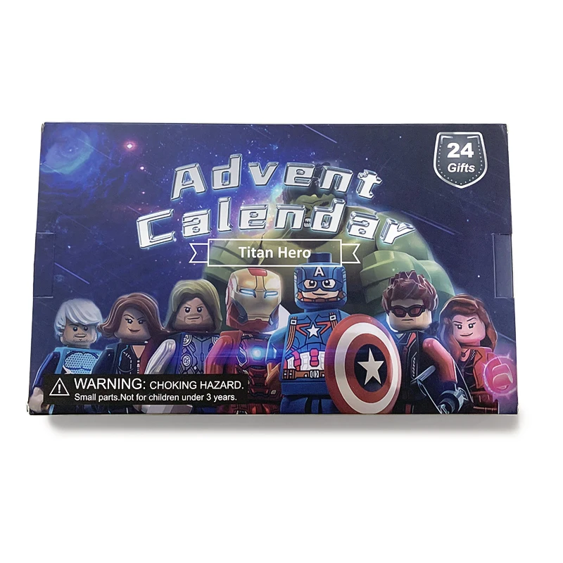Calendario De Adviento De Héroes 2025 – 24 Mini Figuras Y Sorpresas De Acción Para Navidad, Regalo De Colección Para Fans