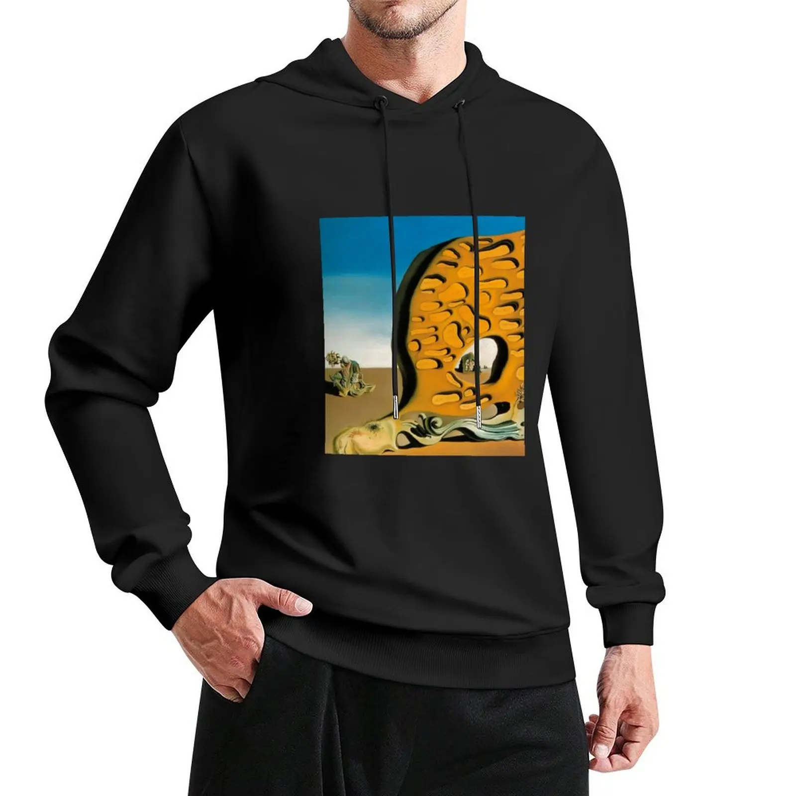 

Salvador dali original paintings surrealism Pullover Hoodie graphic t shirts men mens clothing hoodie graphic