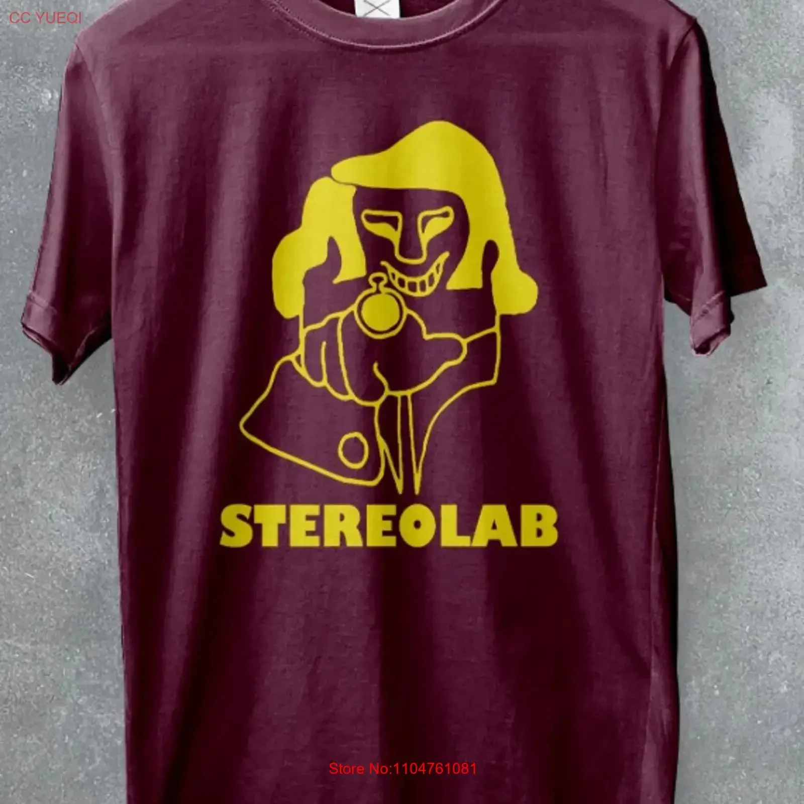 VTG Stereolab band T shirt tee All sizes S 5XL 1U369 vintage Washed Versatile Casual Unisex Soft graphic Stylish Slightly