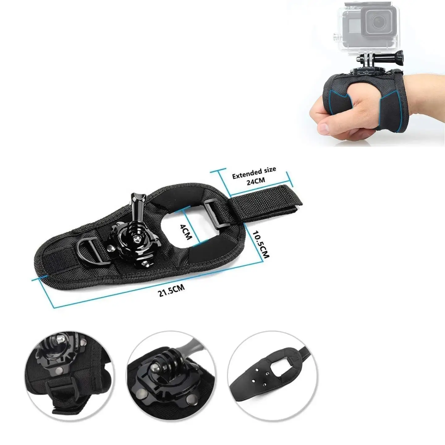 360° Rotation Glove…