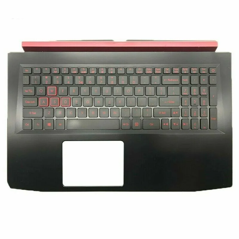S  New For Acer Nitro 5 AN515-51 AN515-53 Palmrest W/Backlit Keyboard 6B.Q3ZN2.001
