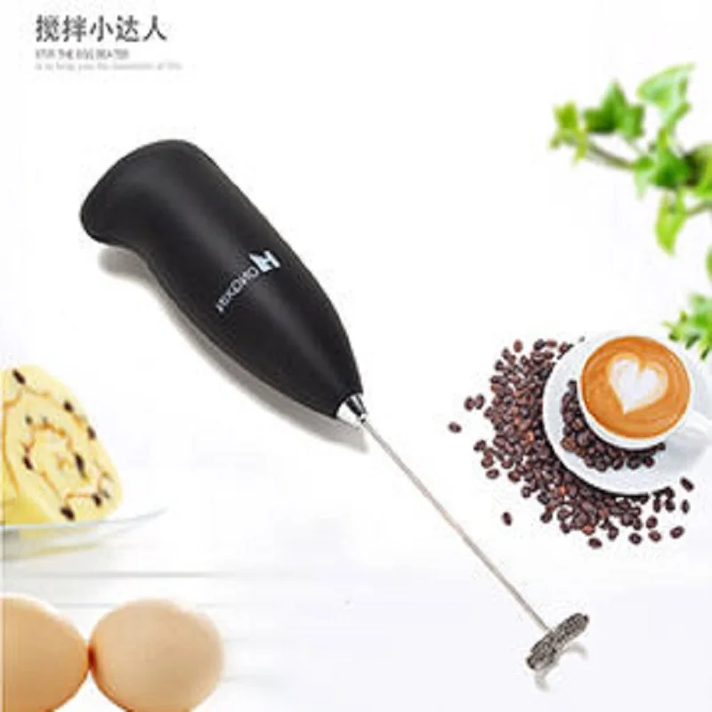Mini frullatore elettrico per schiuma di latte frullatore per frusta per caffè senza fili frullino per le uova portatile miscelatore per montalatte per Cappuccino utensili per frusta da cucina