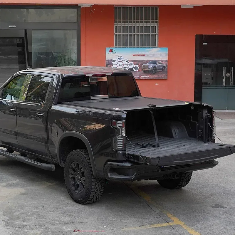 

Лидер продаж на заводе ST, крышка рольставней, кровать для пикапа, чехол для Chevy Silverado 1500 2022 +