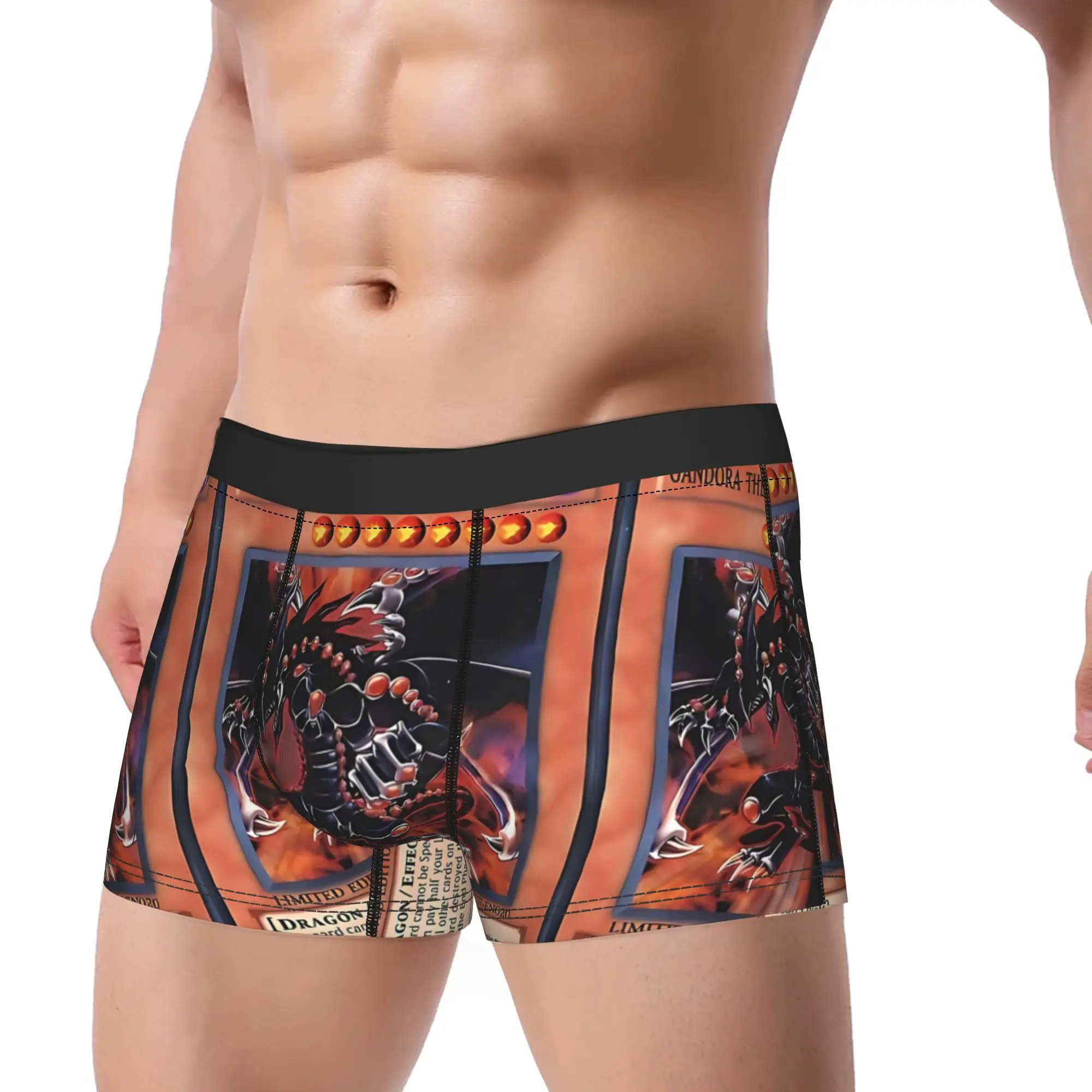 Yu-Gi-Oh Gandora The Dragon Of Destruction  Merch Boxers Shorts Fun Underwear  Boxer Underpants Gag Gift For Man
