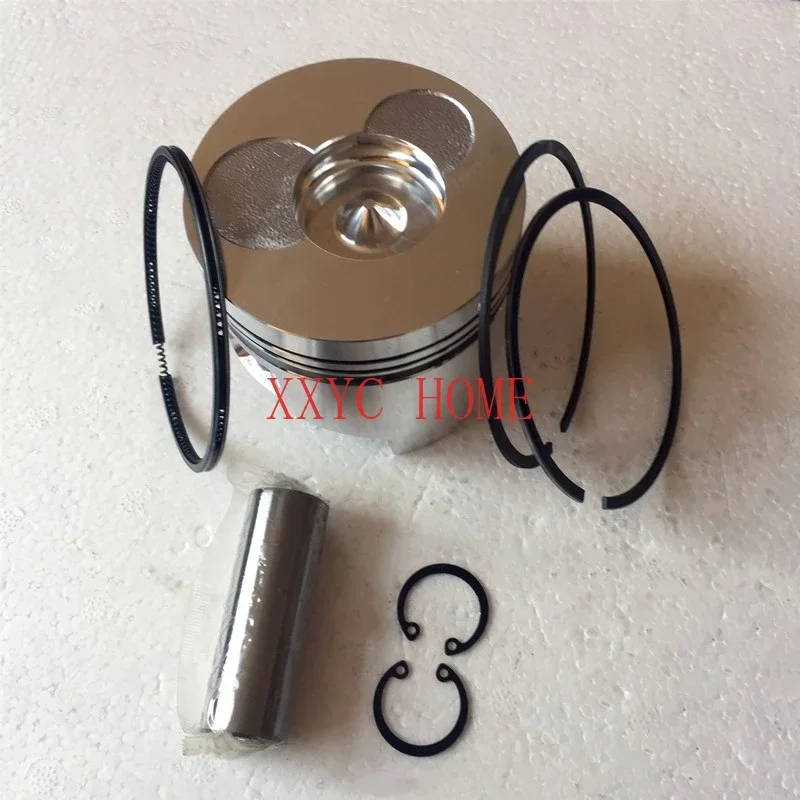 

Piston kit 78mm (flat bottom) for Chinese 178F 178FS diesel engine piston+ring+ pin+ clip replacement