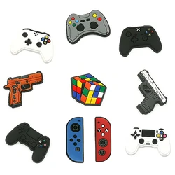 Game Shoe Charms Pin for Crocs Accessories Charms Clogs Bubble Slides Shoe DIY Shoe Decoration Kids Party Gift