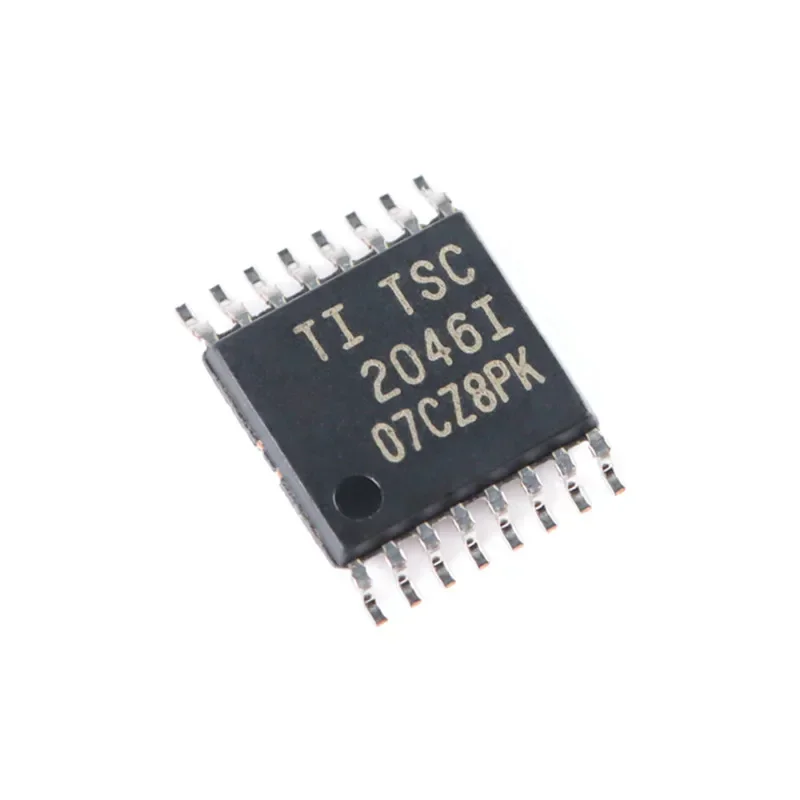 10PCS  TSC2046IPWR  TSSOP-16  4-wire Micro Touch Screen Controller IC Chip Original Genuine