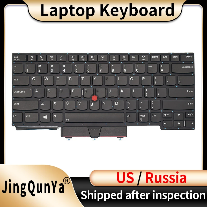 

US/Russian Backlit Laptop Keyboard For Lenovo ThinkPad E14 R14 Gen1 S3 Gen2 01XY010 E15 Gen1 E15 Gen2 R15 Replacement