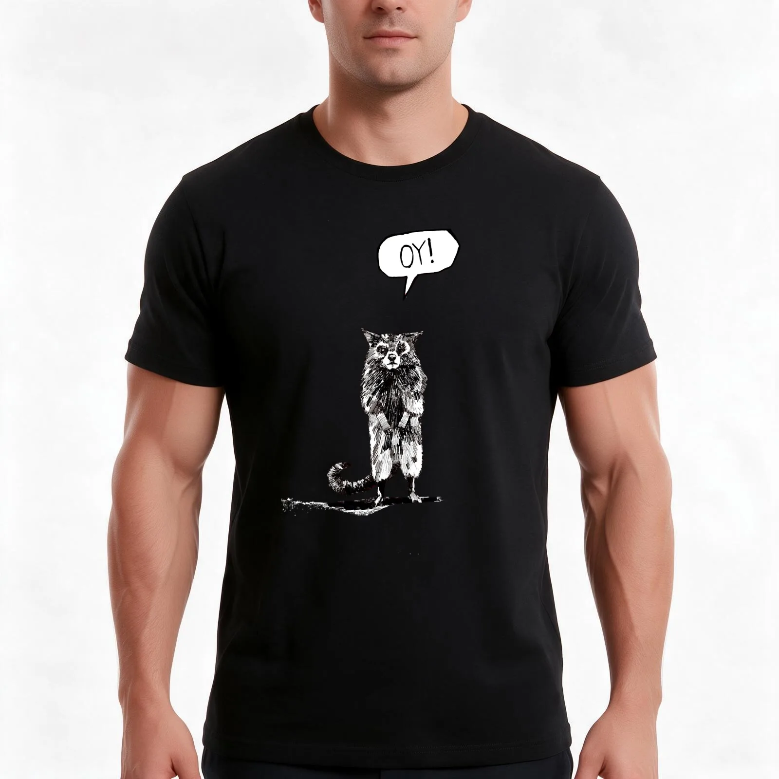 Oy from The Dark Tower T-Shirt, Summer Casual Cotton Tee, Oversized Streetwear Tops, Vintage Graphic Print, Unisex Men Women