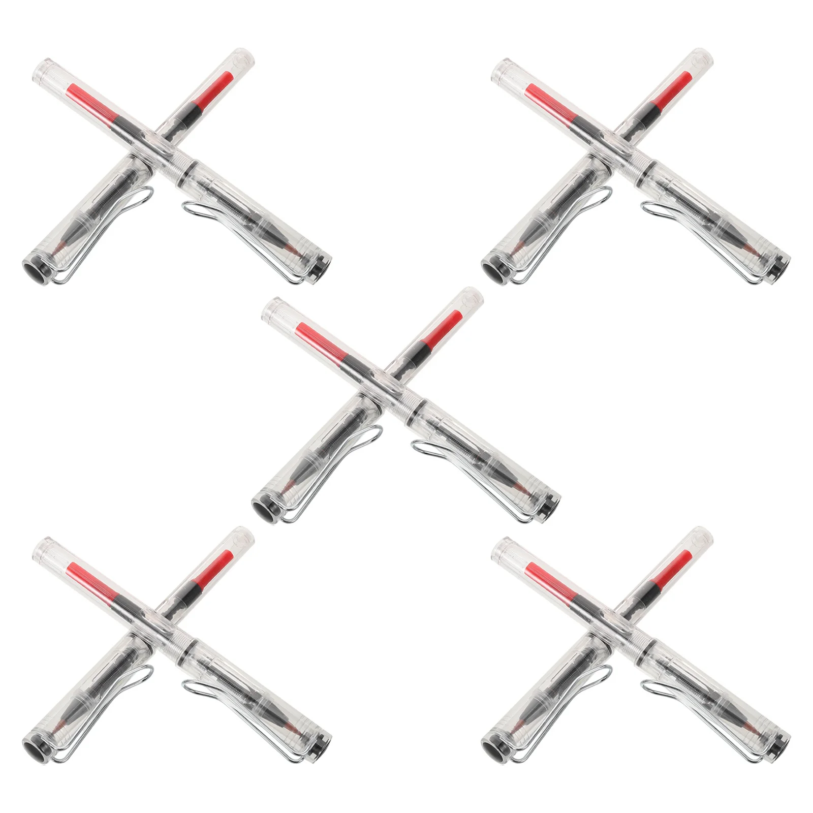 

10Pcs Fountain Brush Pen Refillable Soft Tip Calligraphy Pen for Chinese Traditional Writing Artistic Sketching Lettering