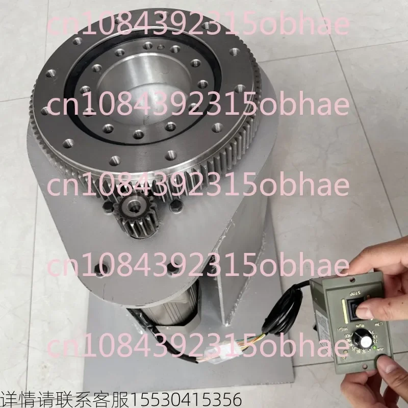 Slewing Bearing Small External Tooth Bearing Turntable Spot Matching Motor Connecting Plate Speed Adjustable