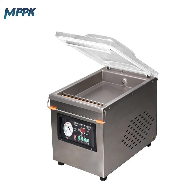 MPPK Model 260 Smooth Bag Aluminium Film Package Automatic Vacuum Packaging Machine for food