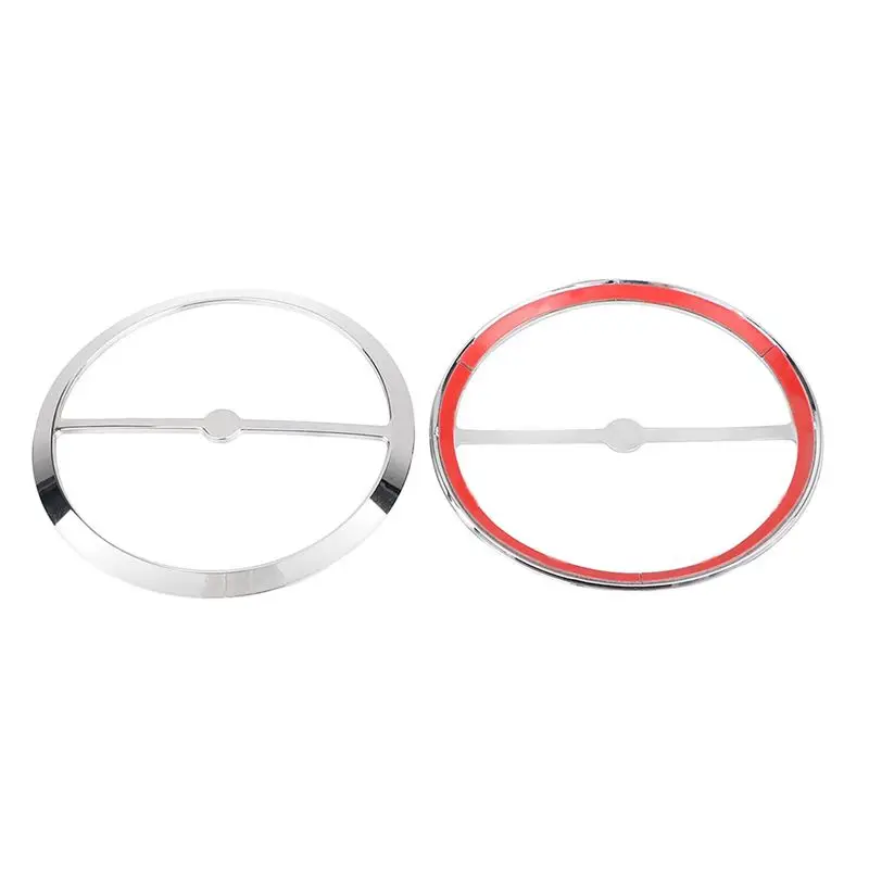 Superior-Chrome Speaker Trim Ring Grille Cover For Tri For GL Ultra FLHTCUTG 2014+ Motorcycle Accessories