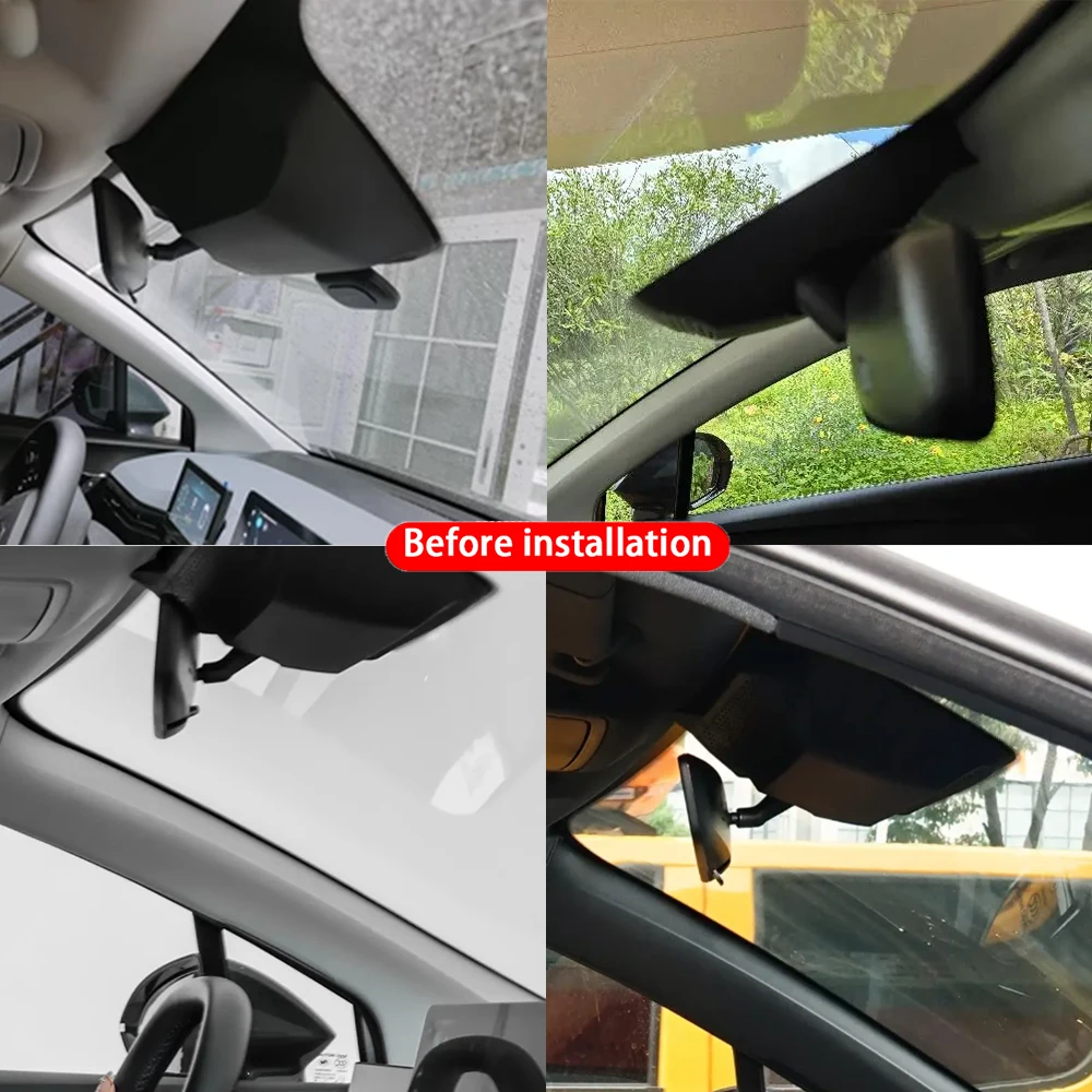 for MG 4 MG4 EV Electric 2022~2025 4K 2160P Front Rear Camera Dash Cam Wifi Plug and Play Video Recorde Loop Recording