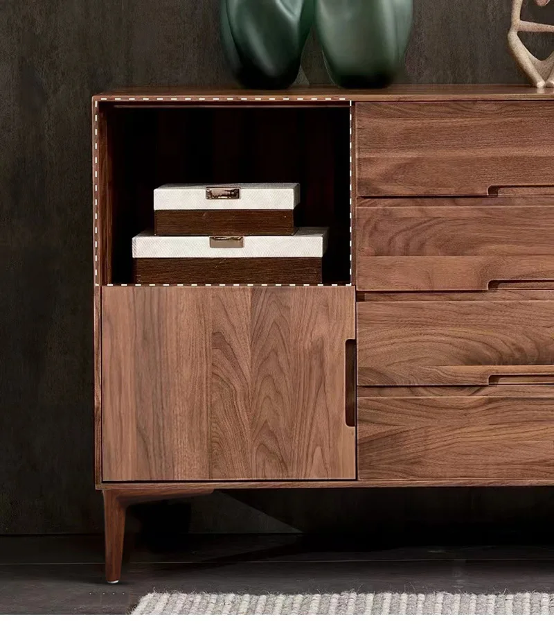Thick Walnut Colored Cabinet Sofa Furniture Legs TV Stand Coffee Table Bedside Table Support Pads for Home Decor