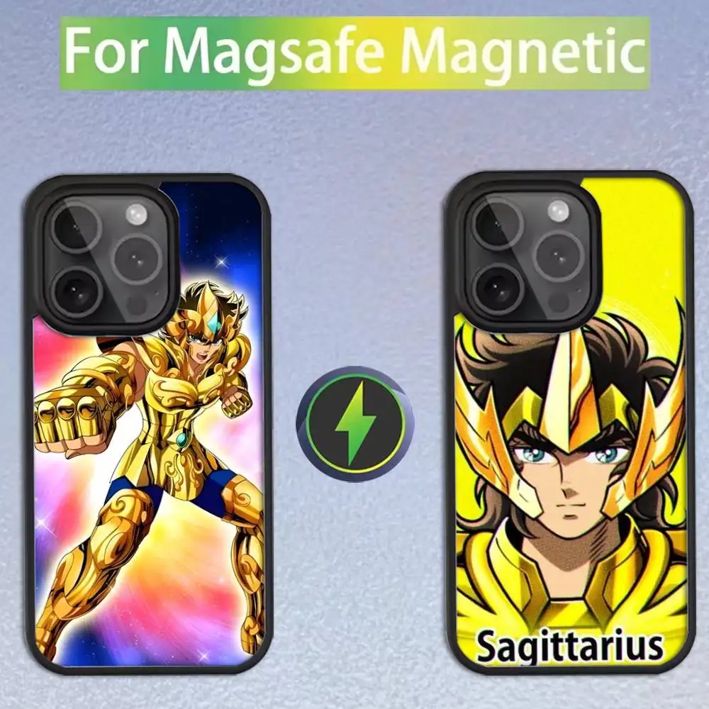 

Seiya S-saint Phone Case For iPhone 16,15,14,13,12,11,Pro,Max,Plus,Mini,SE Magsafe Magnetic Wireless Charging