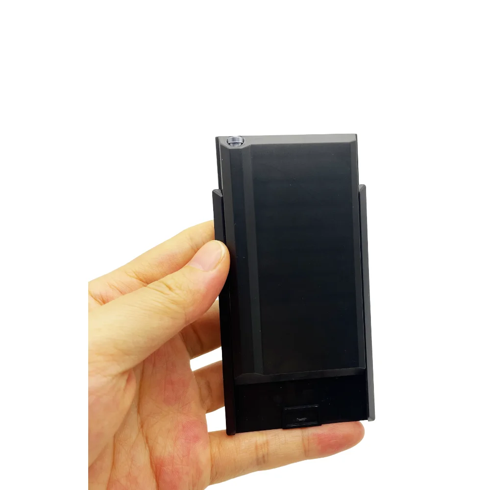 8 Compartment Plastic Snuff Kit Container with Sild Lid in Plastic Straw Pocket Size Portable Storage Box image 3