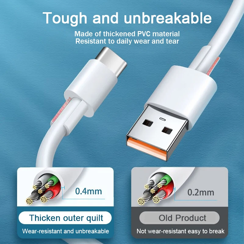 Ultra Long USB To Type C Cable For Xiaomi Redmi Huawei Mobile Phones Charging Cable Equipment VR Camera 2M 3M 5M 8M 10M 12M 14M