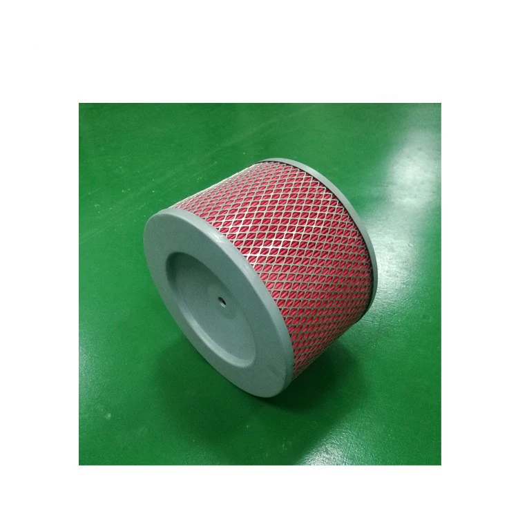 The three machine integrated filter of the suction machine filters plastic dust and particles