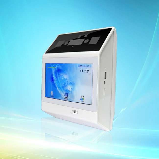 ( IR6 Plus ) 7 inch Touch Screen Eye Scanner Iris recognition Access Control Device