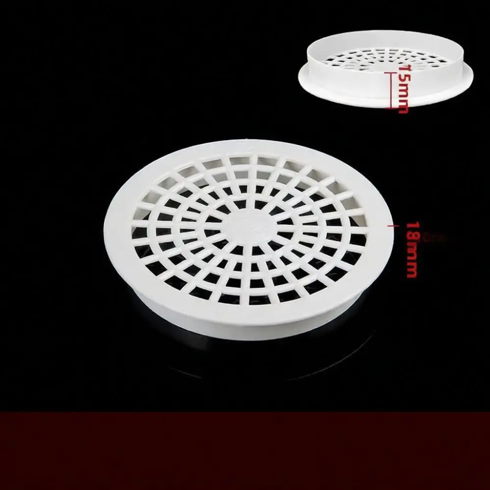 Lightweight PVC Air Vent Cover For Roof And Exterior Wall Exhaust Ventilation Ducting Rainproof Durable Protection Hood