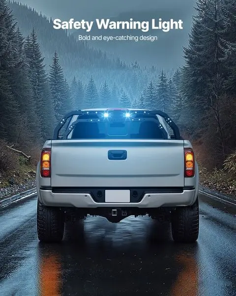 Overland Truck Bed Rack LED fit Ram 1500/Canyon/Silverado 1500/Tundra