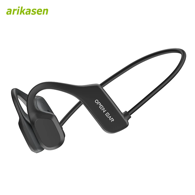 Open Ear Headphones,Bone Conduction Headset,with Headband and Microphone Bluetooth 5.2 Sports Earphones for Driver Hiking Office