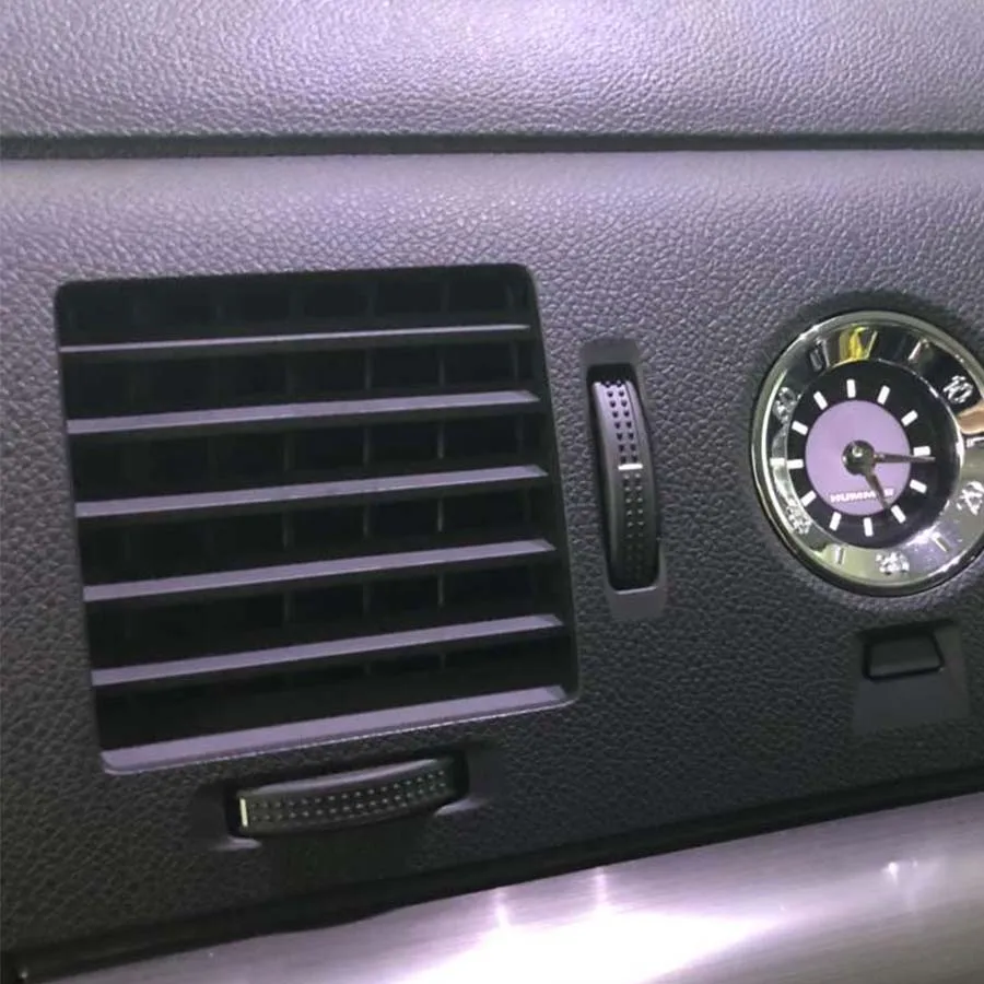 Air Vent Slats for Hummer H2 6.2 at 2003-2008 Front Central Air Conditioning Vents Grille Air Outlet Baffle Blades Accessories